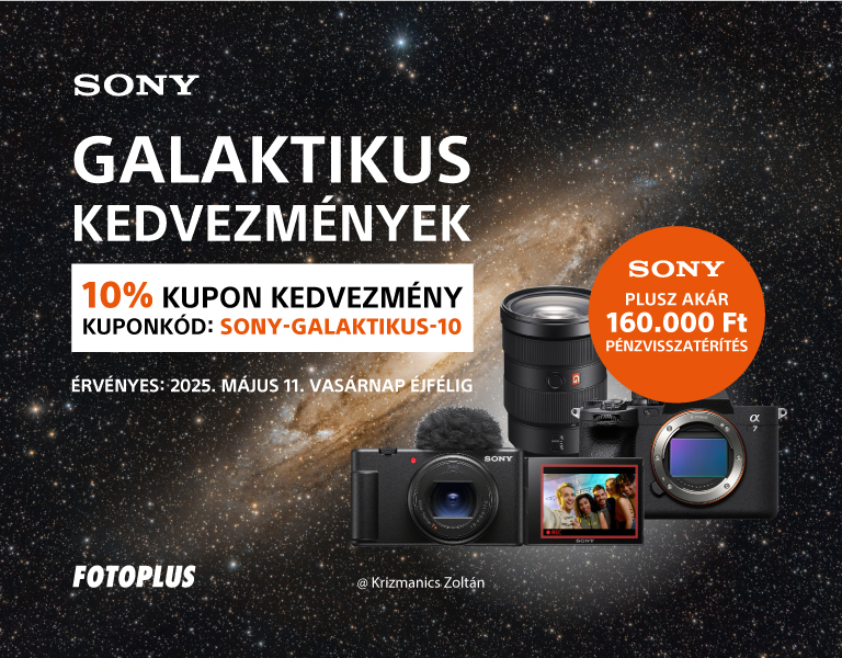 Galaktikus Kedvezmények! - Sony Kupon Akció és Nyári Pénzvisszatérítési Akció | Itt a Fotoplus-nál