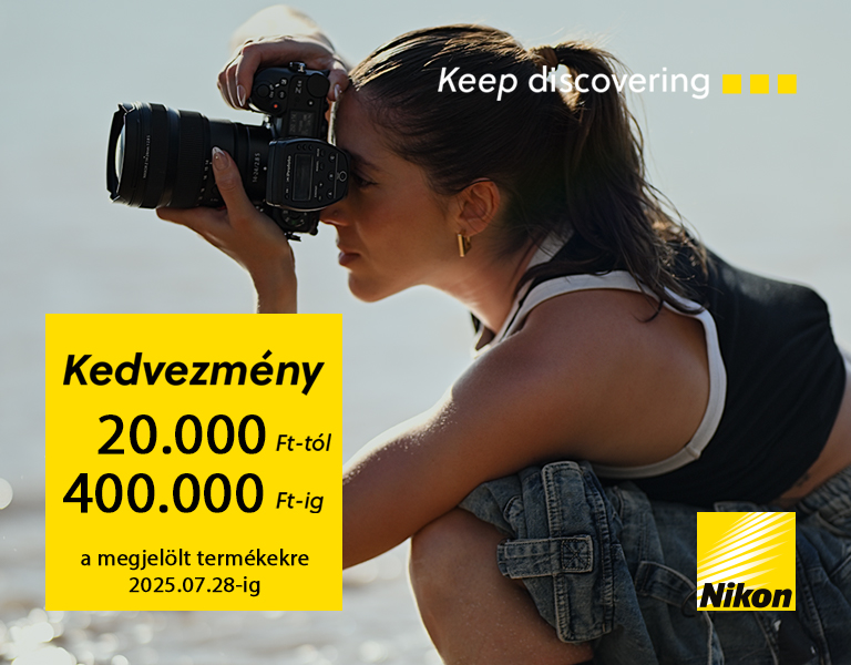 Nikon Akció! Fényképezőgépekre, objektívekre! | Itt a Fotoplus-nál!