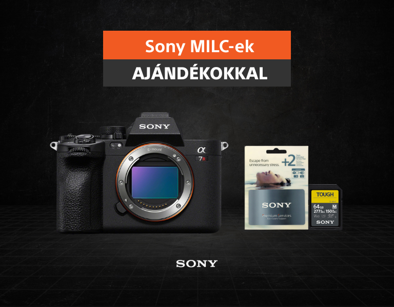 Ajándékok Sony fényképezőgép vásárlásod mellé | 2025. augusztus 31-ig | Itt a Fotoplus-nál!