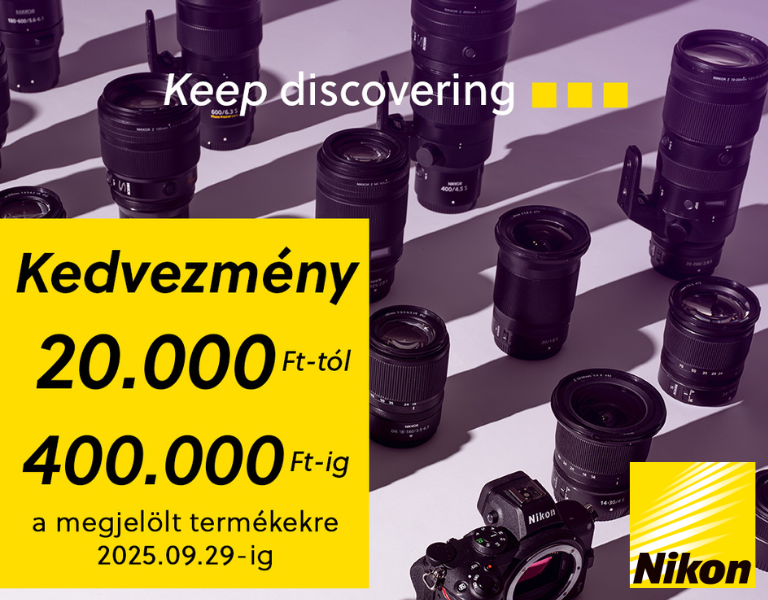 Nikon Szeptemberi Akció  | Fényképezőgépekre és objektívekre