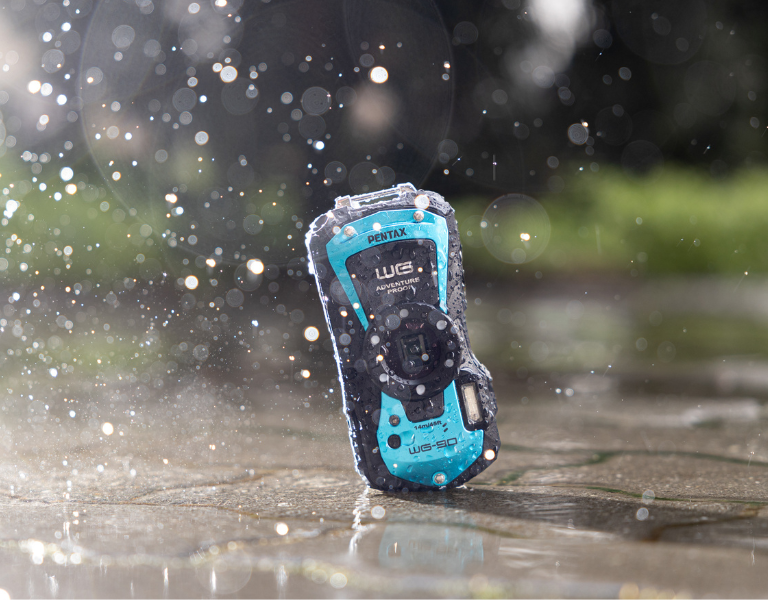 Pentax WG kamera sorozat időbélyegzővel és extrém strapabírósággal!