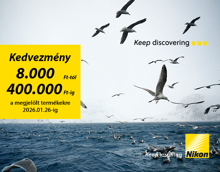 Hatalmas Téli Nikon Kedvezmények a Fotoplusnál! - Több mint 100 Nikon fényképezőgépre, objektívre
