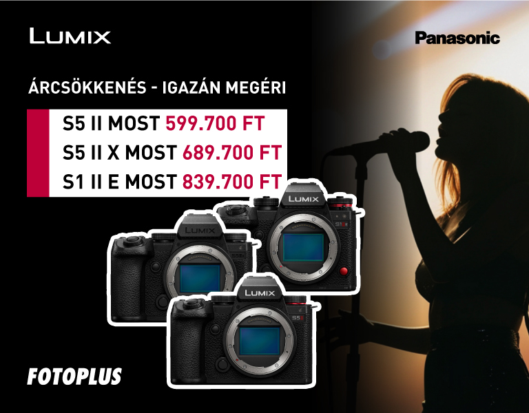 Árcsökkenés: Panasonic Lumix árak jelentős mértékben csökkentek | Itt a Fotoplus-nál!