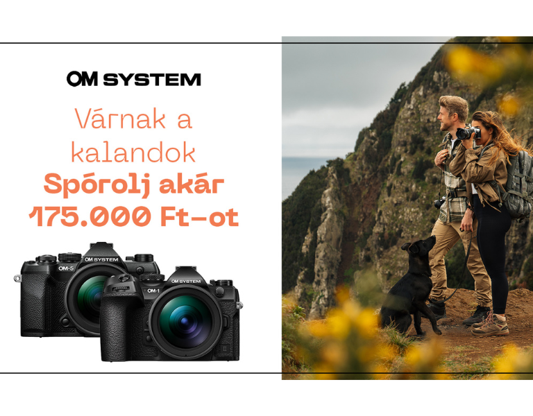 OM System Akciok | Itt a Fotoplus-nál!