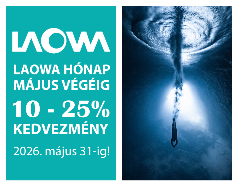 Laowa hónap májusban a hivatalos forgalmazónál a Fotoplus-nál!