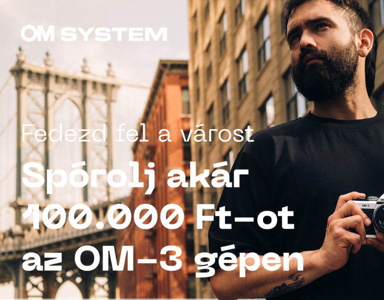 OM System Akció - Városi kalandok | 2026.06.14-ig | Itt a Fotoplus-nál!