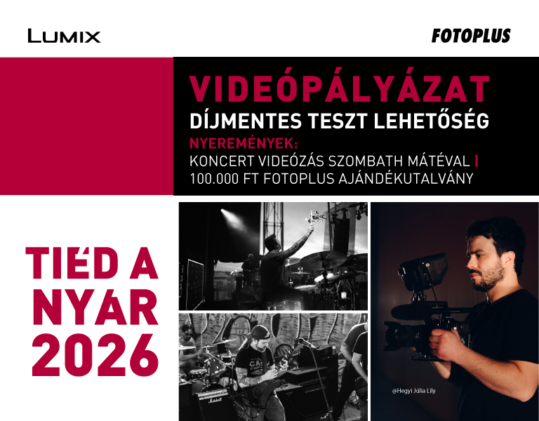 Fotoplus x Panasonic Lumix videós kihívás 2026 | Díjmentes Lumix S tesztlehetőséggel 