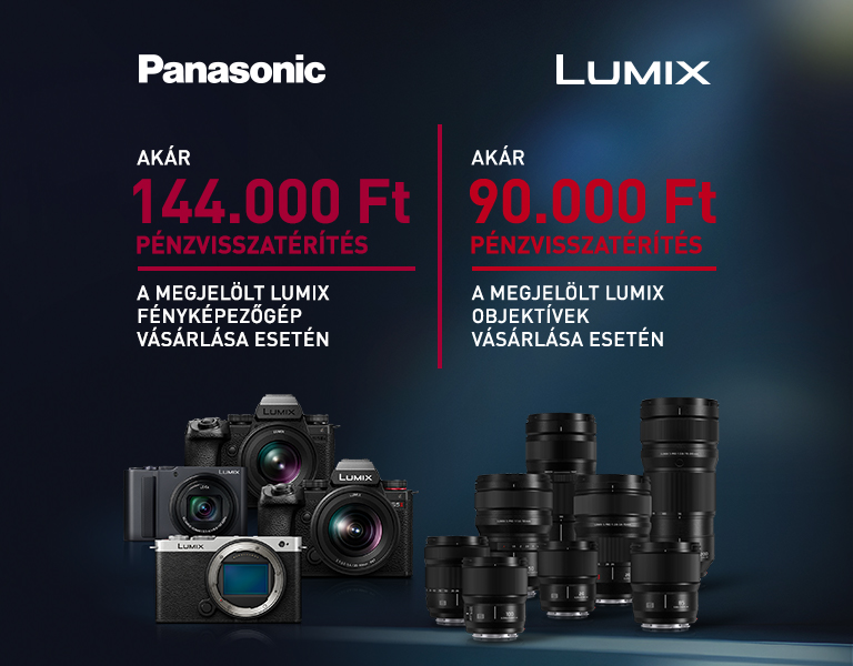 Panasonic Lumix akciók a Fotoplus-nál | Kupon akció | Pénzvisszatérítés | Extra garancia
