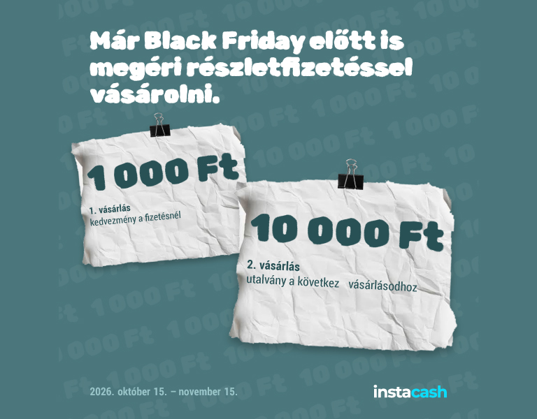 Vásárolj részletre, kedvezménnyel | FOTOPLUS x INSTACASH