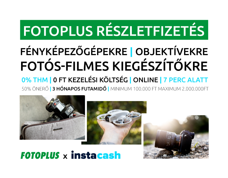 Kamatmentes részletre - fotós és filmes felszerelés | 0% THM a Fotoplus-nál!