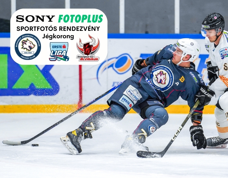 Ilyen volt...! Sony & Fotoplus - Sportfotózás egy éles Erste Liga jégkorong mérkőzésen!