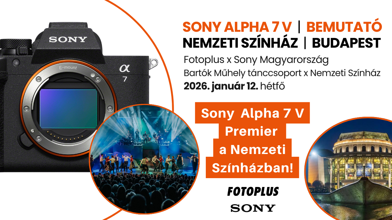 Sony Alpha 7 V kamera, fényképezőgép