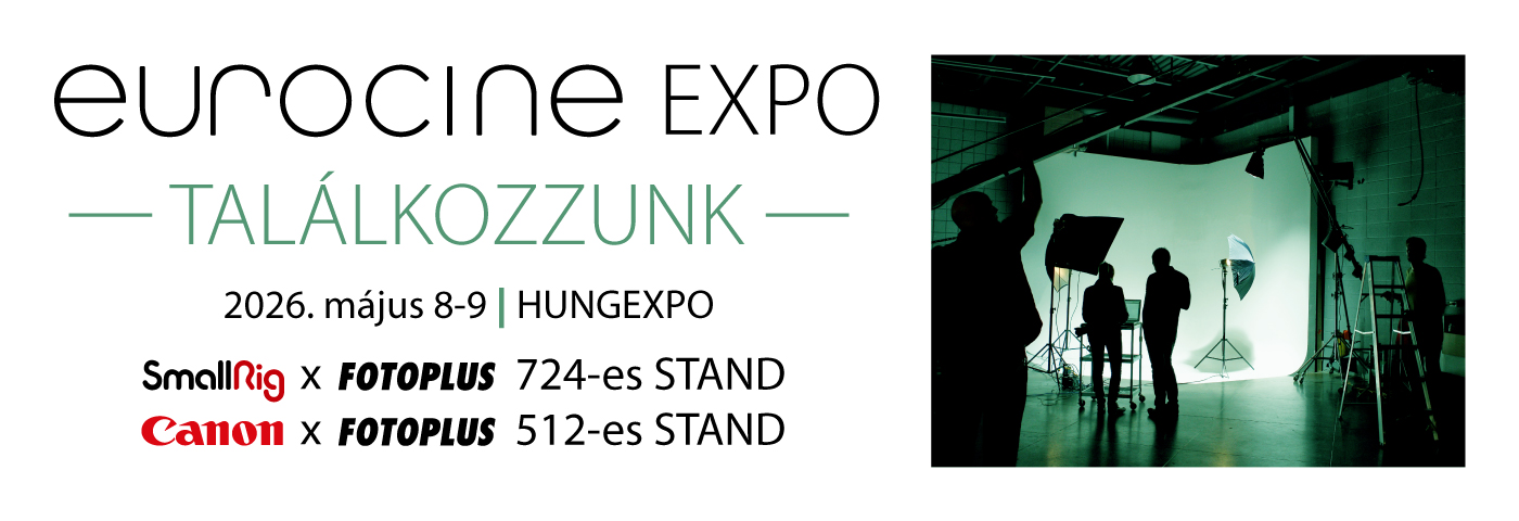 Kedvezmények – Eurocine Budapest 2026 | Fotós és filmes eszközök | Fotoplus