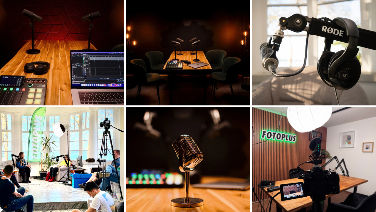 Podcast készítés és podcast rendszer építés – Fotoplus #VideoTrend2026 Szombathely