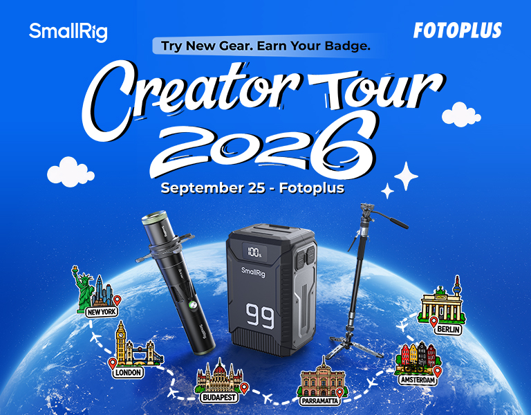 Smallrig Creator Tour rendezvény 2026