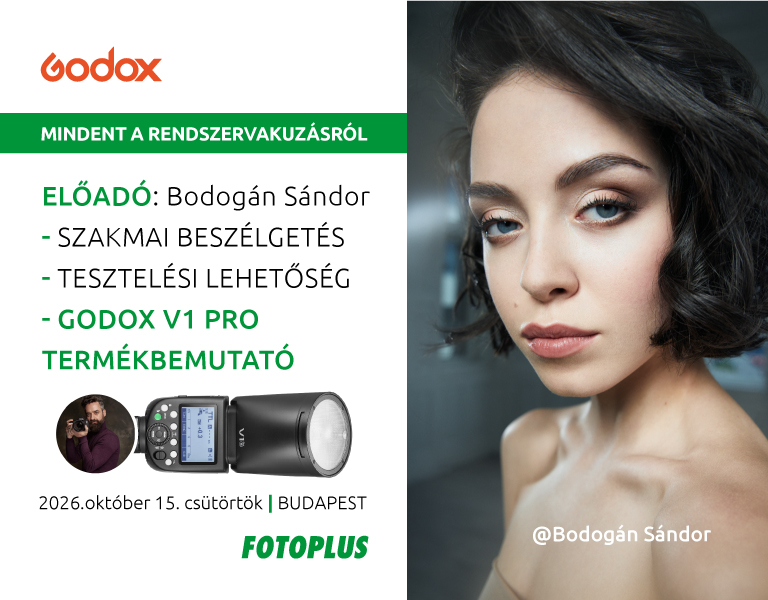 GODOX rendszervakuzás a gyakorlatban Bodogán Sándorral | FOTOPLUS