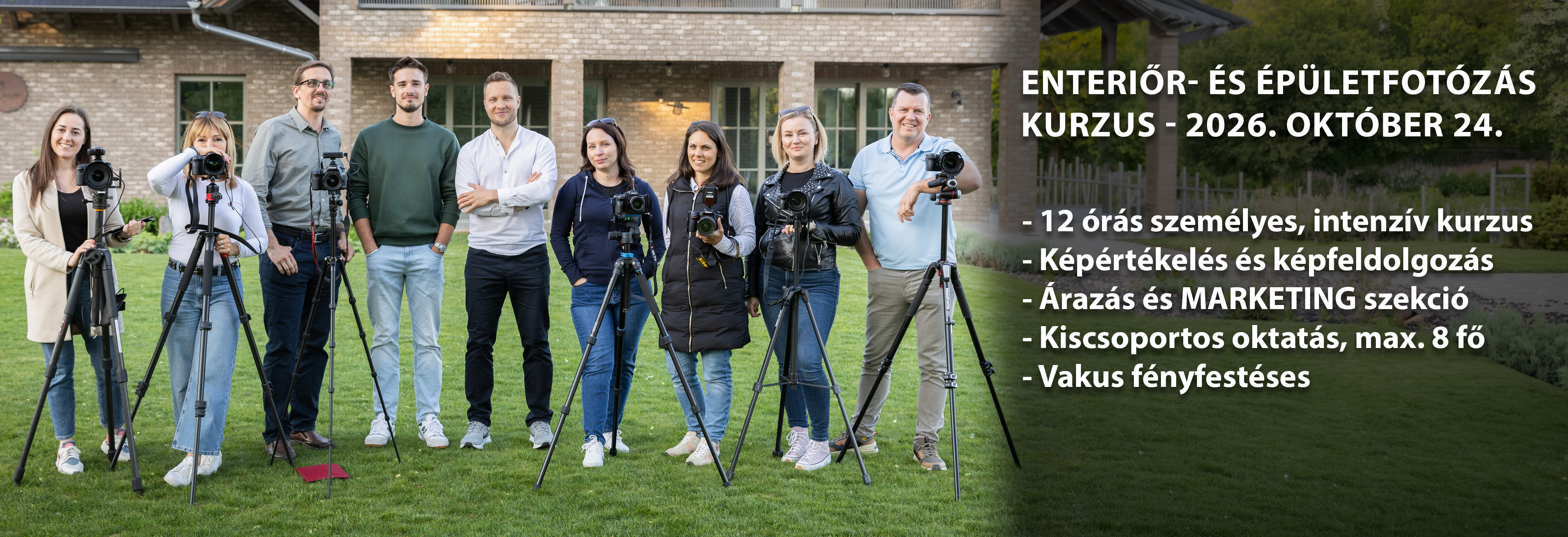 Enteriőr & Épület fotózás kurzus - 2026 október | Jancsó Gergellyel | A Fotoplus ajánlásával