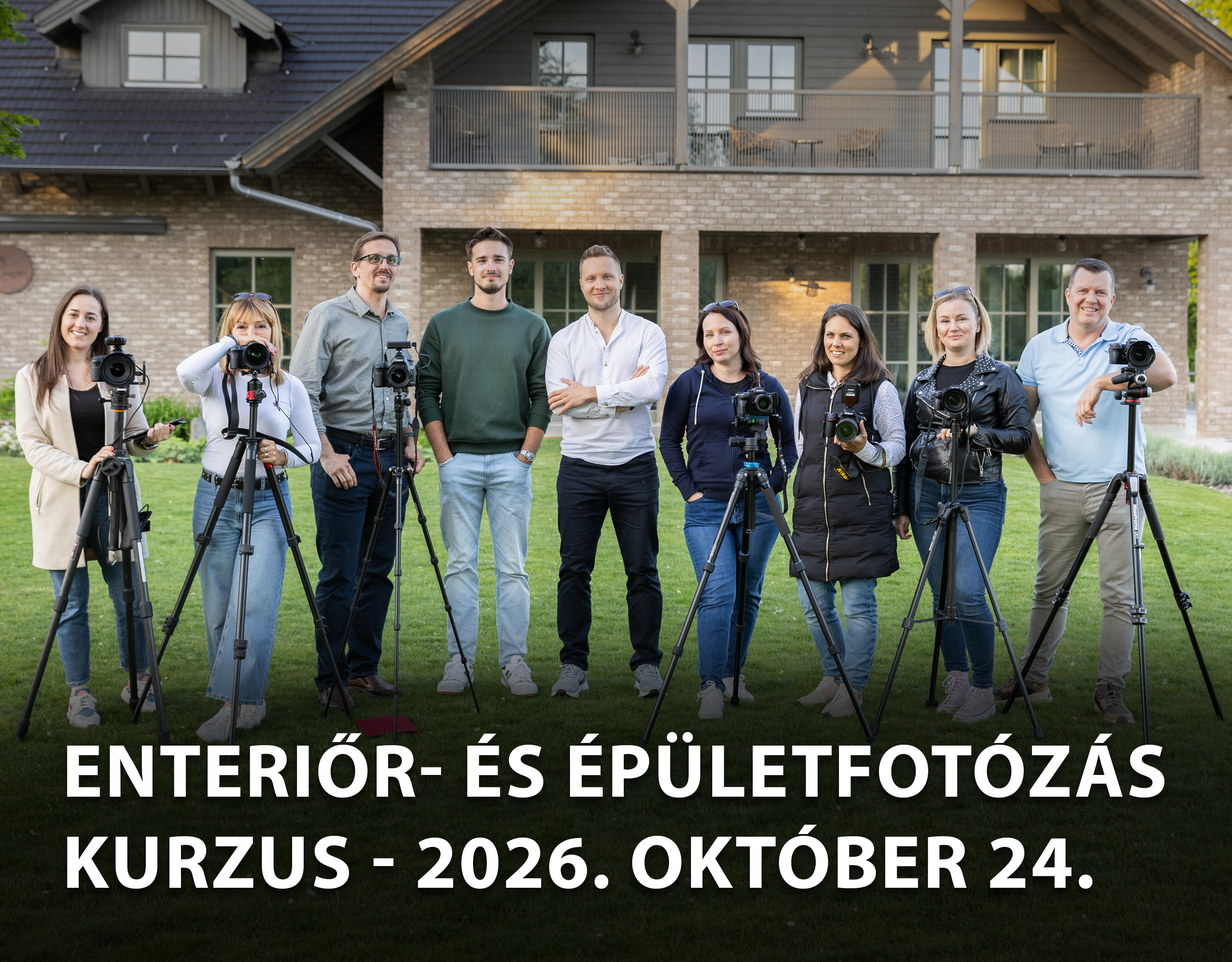 Enteriőr & Épület fotózás kurzus - 2026 október | Jancsó Gergellyel | A Fotoplus ajánlásával