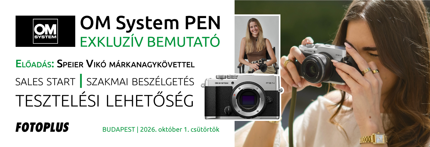 OM System PEN exkluzív bemutató & SALES START - Speier Vikó márkanagykövettel 