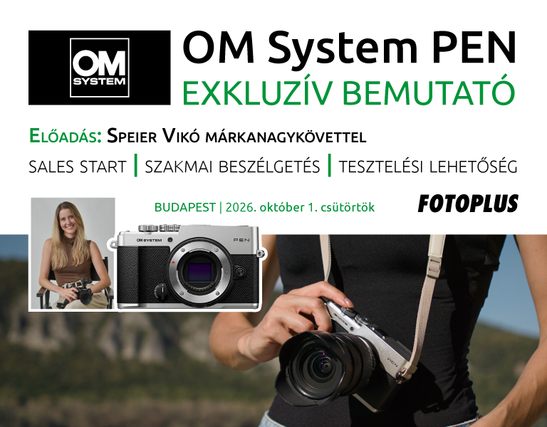 OM System PEN exkluzív bemutató & SALES START - Speier Vikó márkanagykövettel 