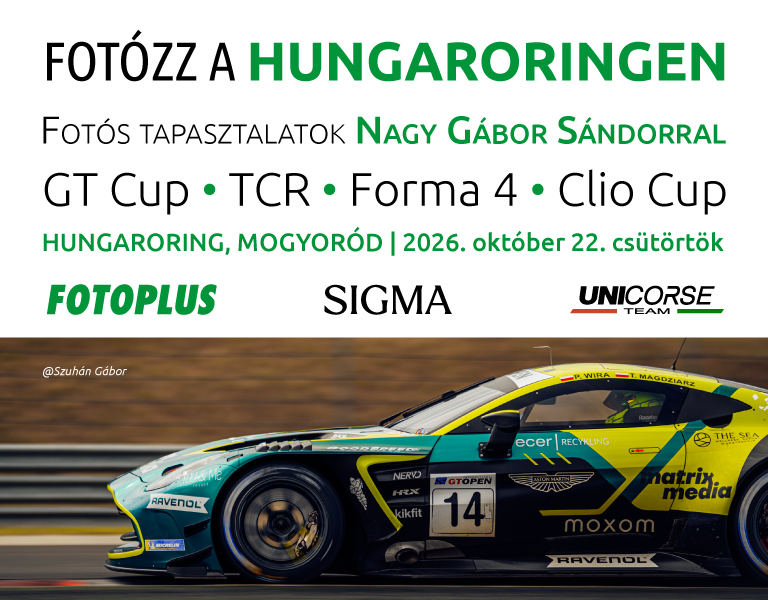 Fotózz a Hungaroringen a szezonzáró előtt | FOTOPLUS x SIGMA Magyarország