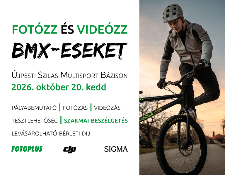 Fotózz és videózz BMX-eseket az újpesti pumpapályán | FOTOPLUS 