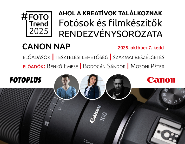 Canon Nap | 2025. október 7. kedd | #FotoTrend 2025 – Ahol a kreatívok találkoznak...