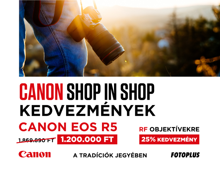 Canon Shop in Shop megnyitó hatalmas kedvezményekkel!