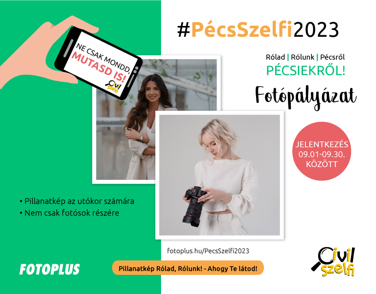 #PécsSzelfi2023 Fotópályázat