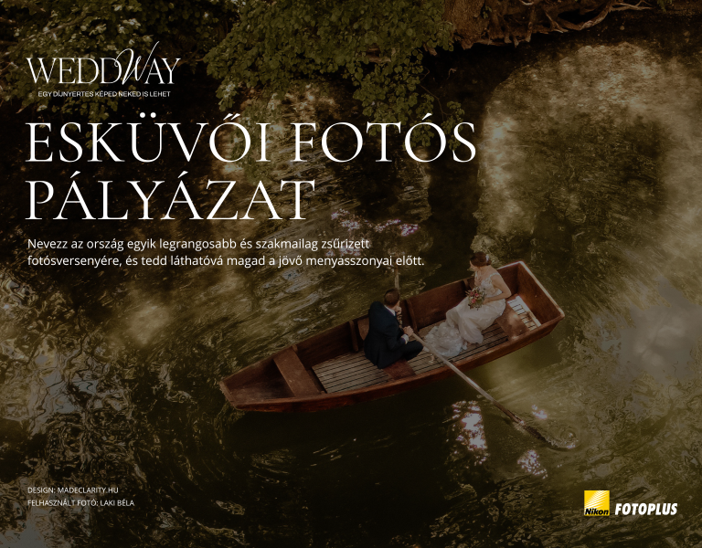 WeddWay Esküvői Fotós Pályázat 2025 | Mutasd meg a legjobb esküvői fotód!