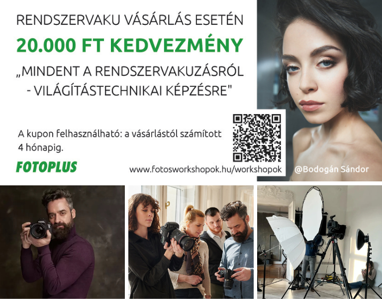 Vakuzás magabiztosan és kedvezményesen – képzés Bodogán Sándorral, eszközvásárlás a Fotoplusnál