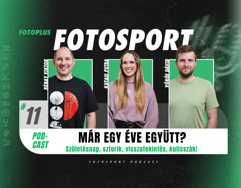 #011. FotoSport Podcast adás - Születésnap epizód! - Kutasi Petra, Rébay Viktor, Vörös Dávid